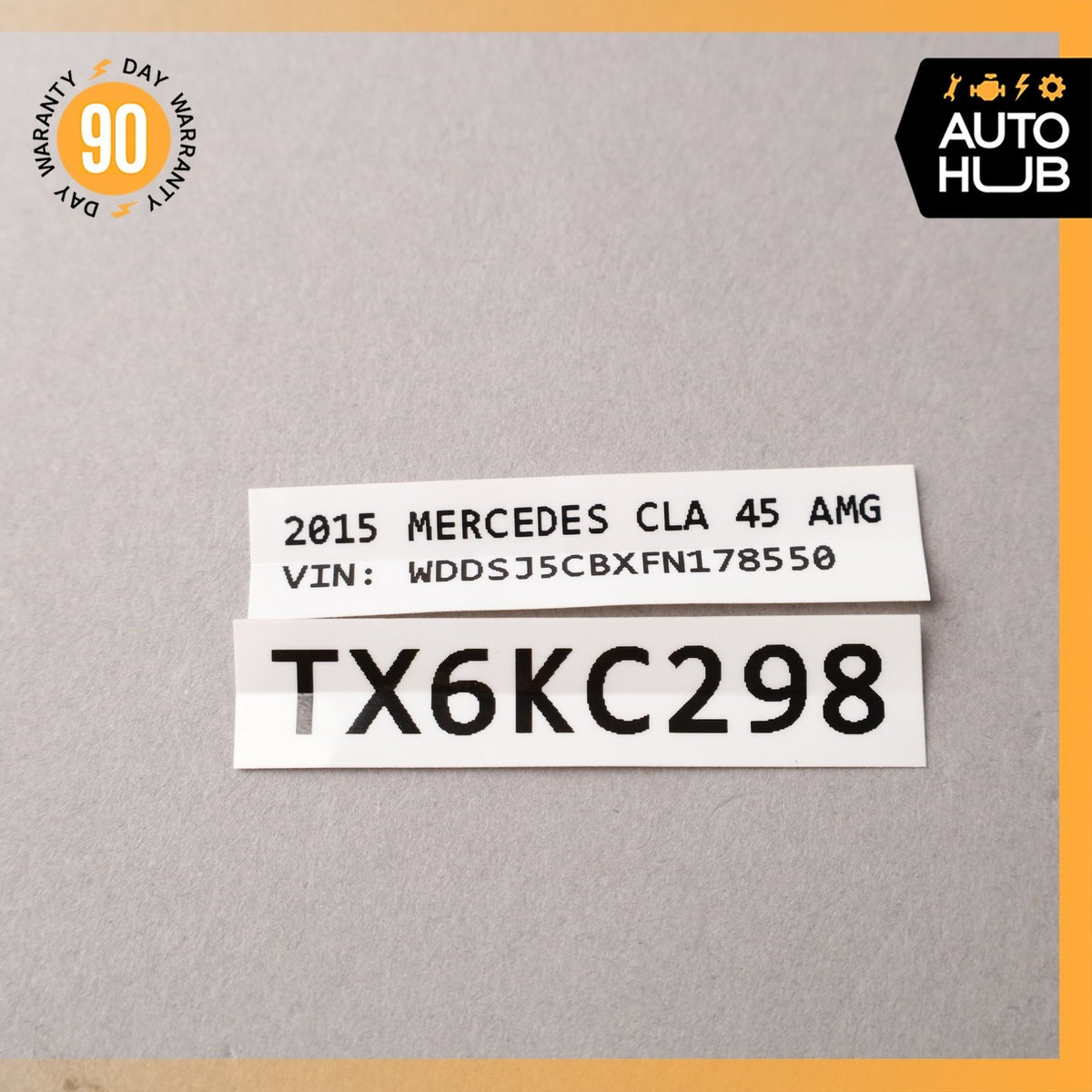 14-19 Mercedes W117 CLA45 AMG Steering Column Switches Clock Spring OEM 67k - photo 13