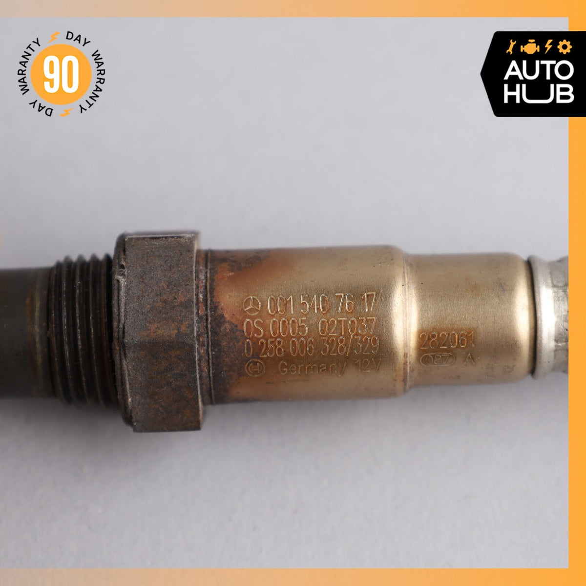 03-08 Mercedes R230 SL500 ML500 E55 Oxygen O2 Sensor Lambda 0015407617 OEM 55k - photo 13