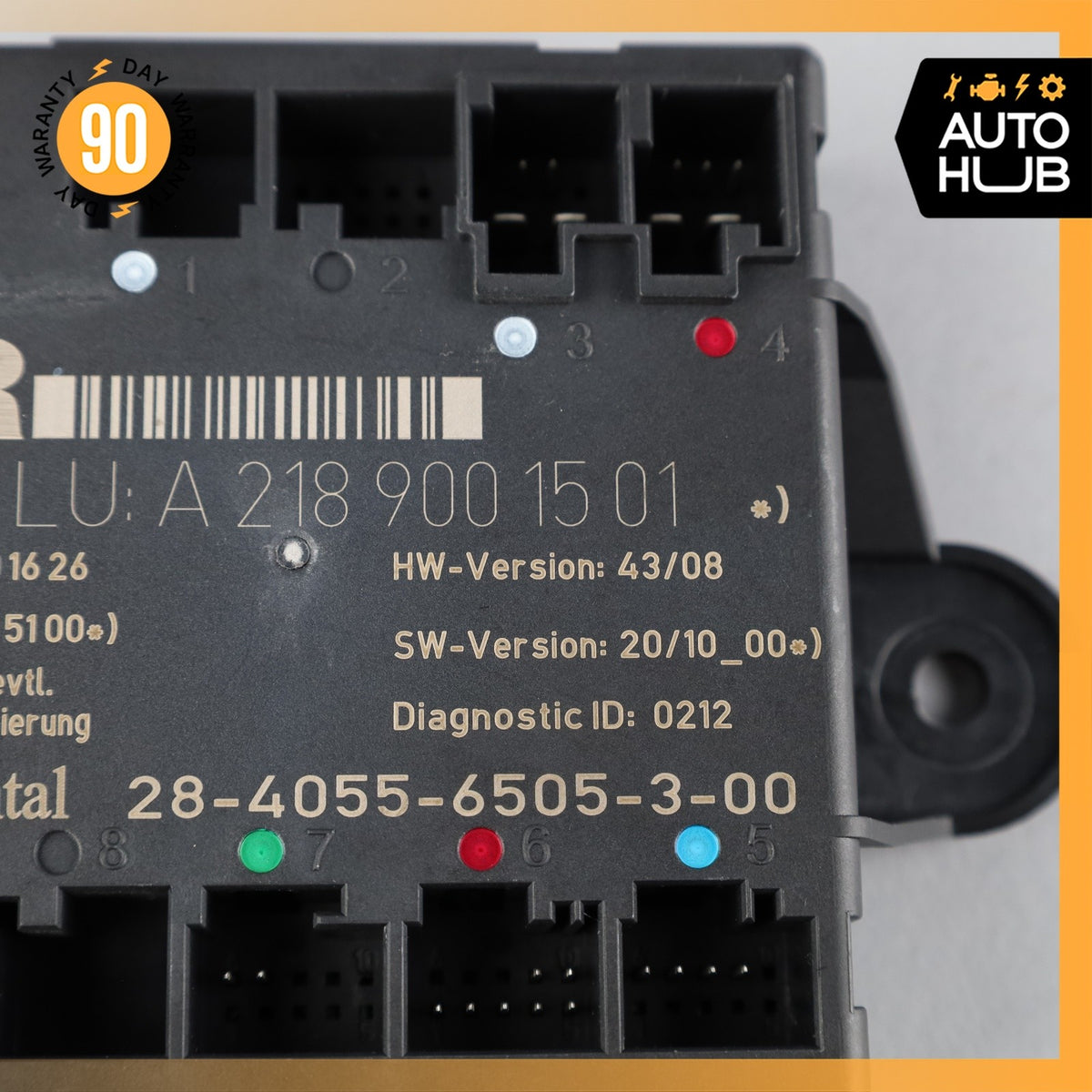 08-18 Mercedes W204 C250 CLS63 AMG E550 Rear Right Side Door Control Module OEM - photo 8