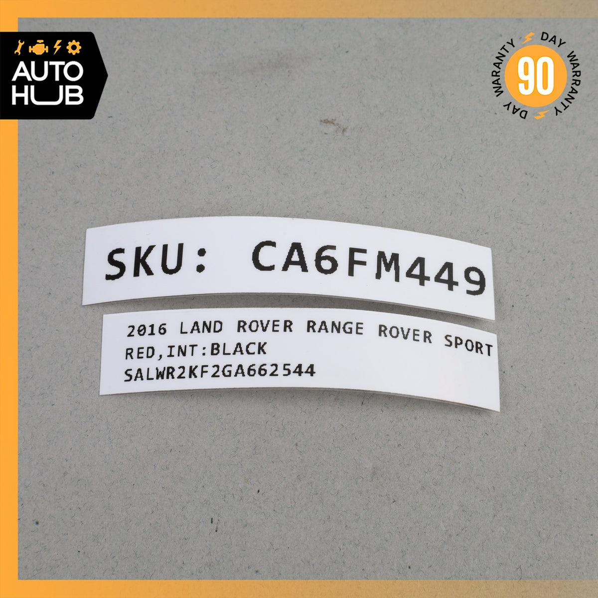 14-22 LR Range Rover Sport L494 Right or Left Door Audio Loud Speaker OEM - photo 12