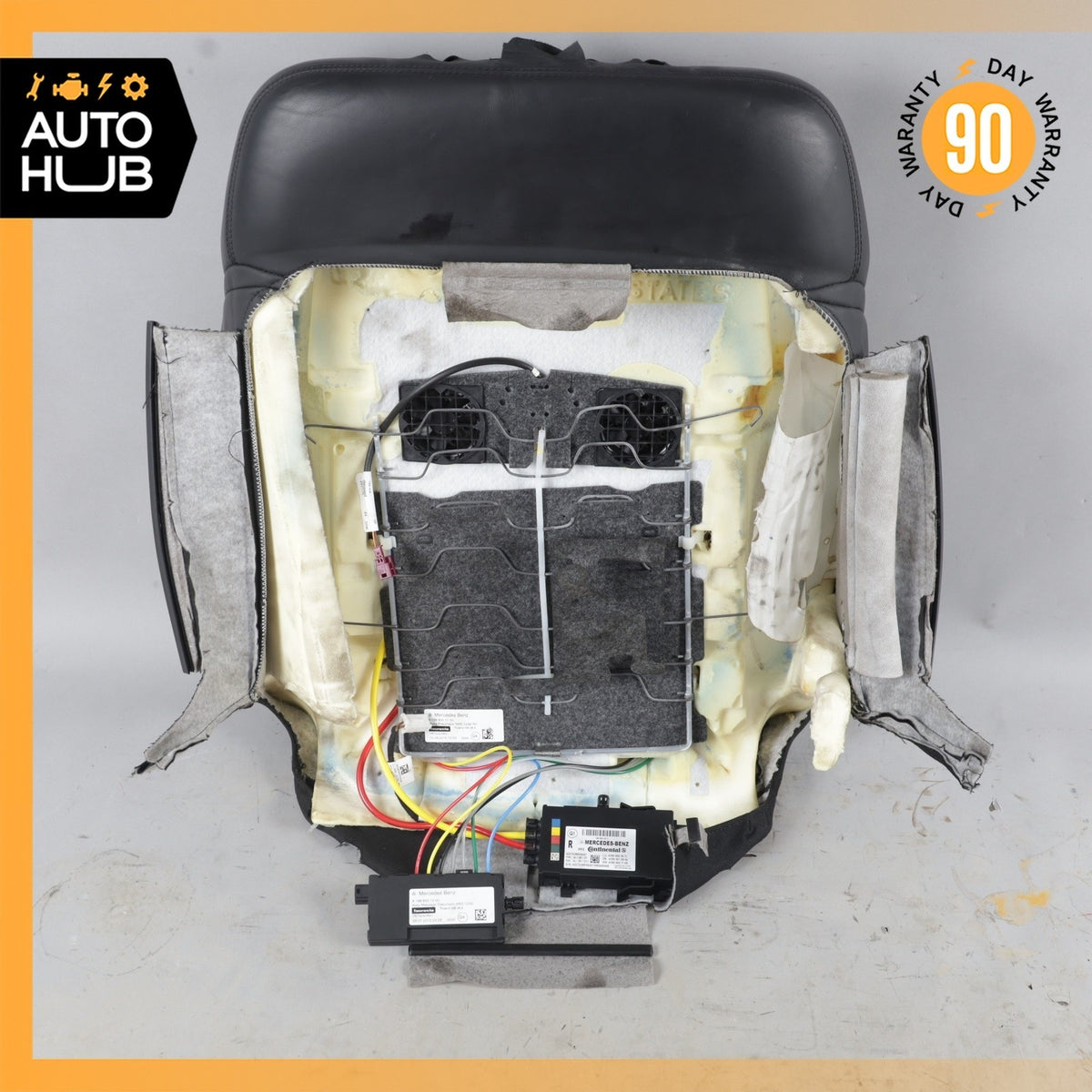 12-16 Mercedes X166 GL350 ML63 Front Right Top Upper Seat Cushion Designo OEM - photo 11