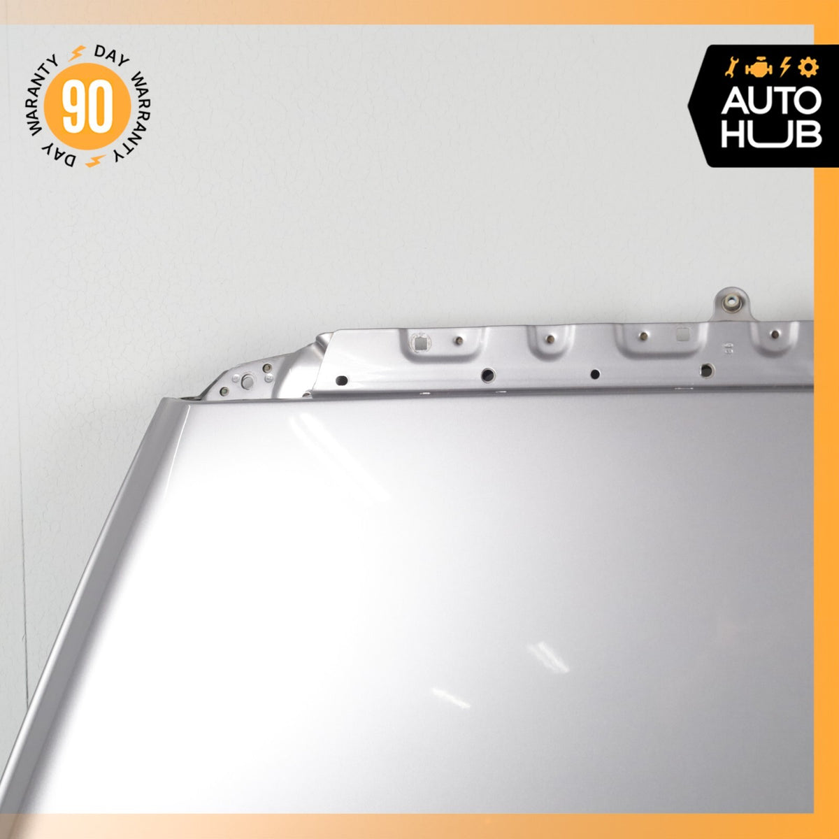 03-13 Bentley Continental GTC GT Hood Bonnet Cover Panel Assembly Silver OEM 46k - photo 3