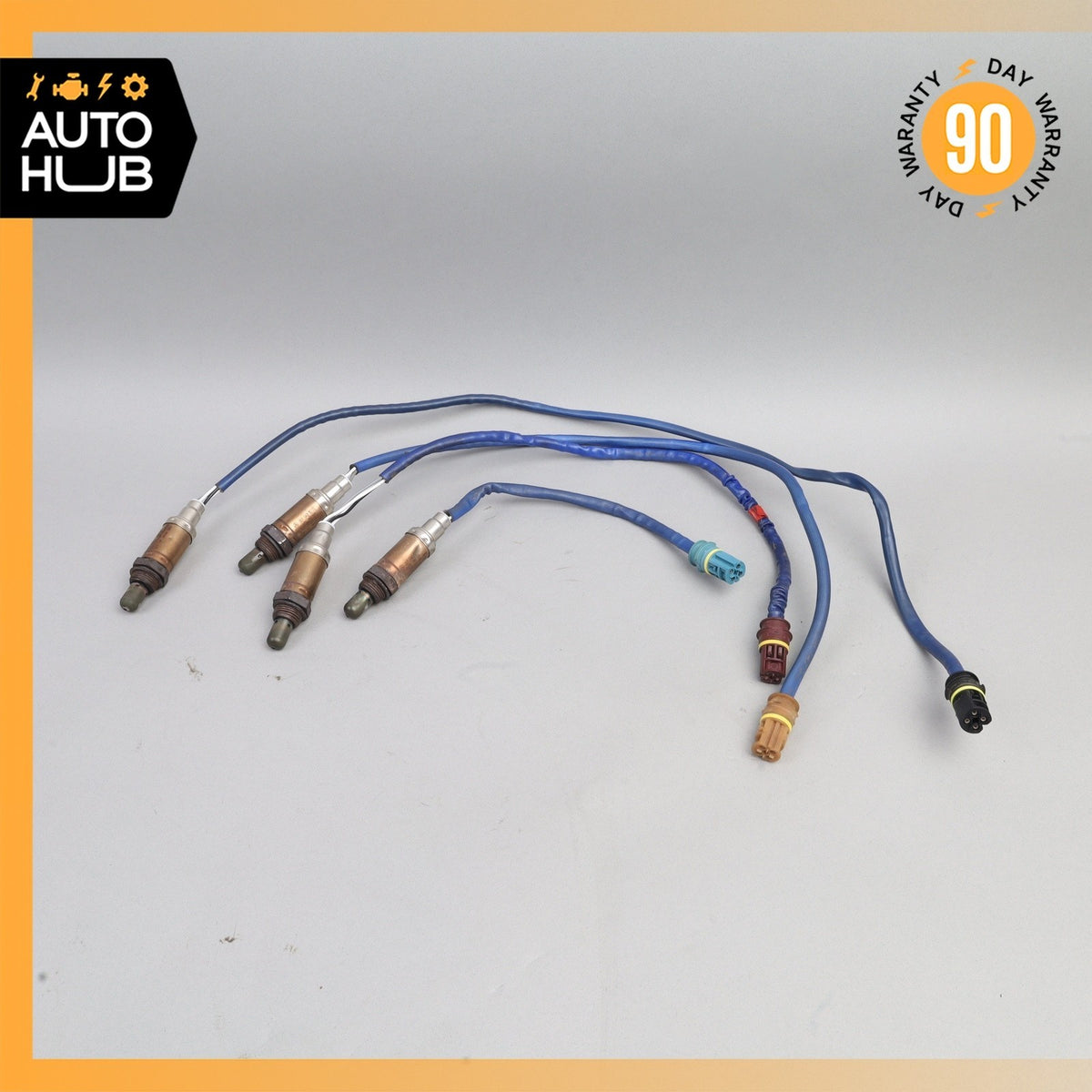 Mercedes W208 CLK430 Oxygen O2 Sensor Lambda Set of 4 0015400817 OEM - photo 2