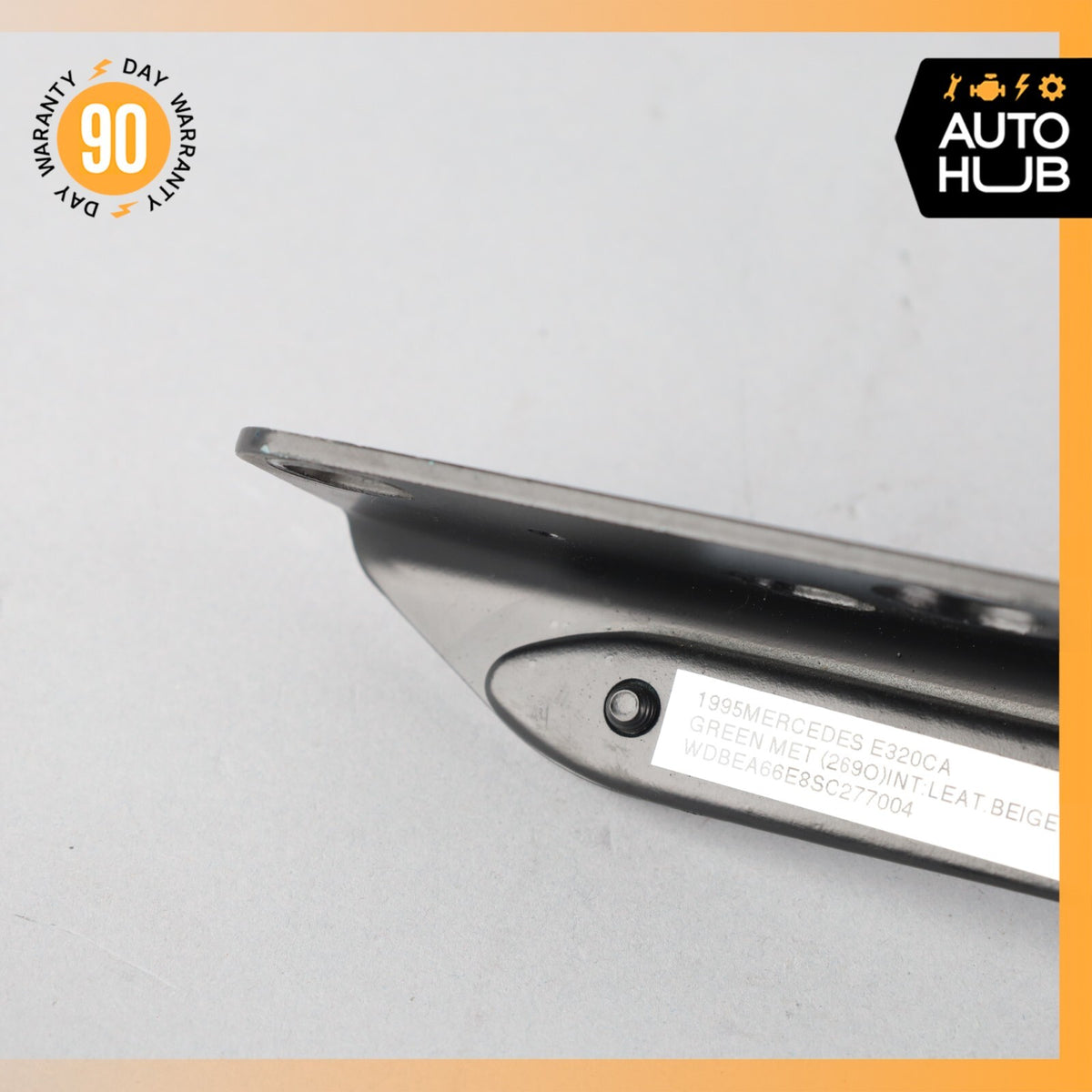 Mercedes W124 E320 Rear Trunk Lid Hinge Hinges Bracket Left and Right Set OEM - photo 23