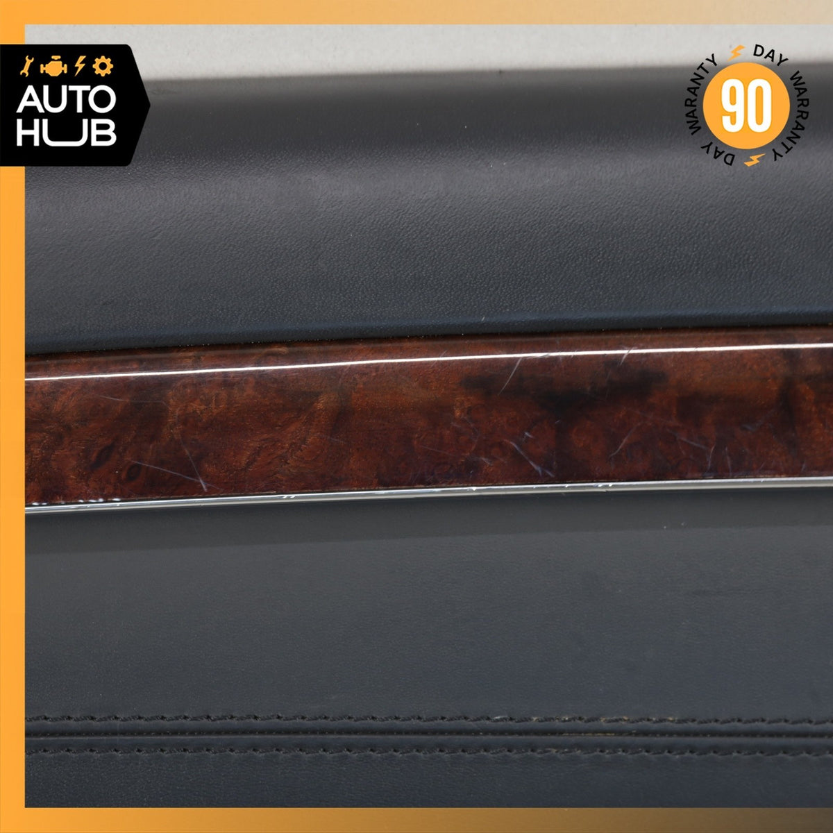 07-09 Mercedes W221 S600 Front Left Driver Side Door Panel Exclusive Black OEM - photo 13