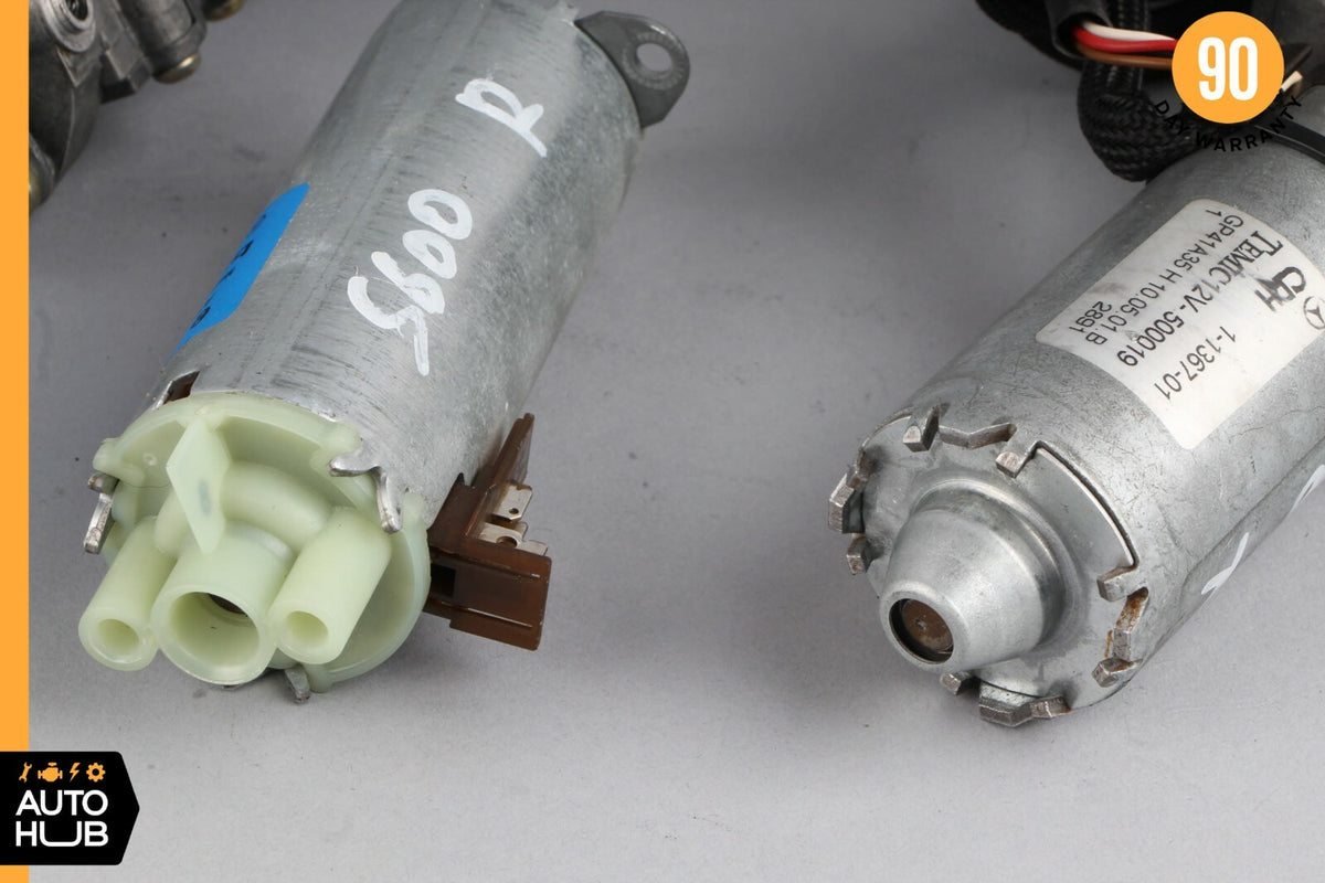 00-06 Mercedes W220 S500 S65 AMG Front Right Seat Adjust Motor Set OEM - photo 2