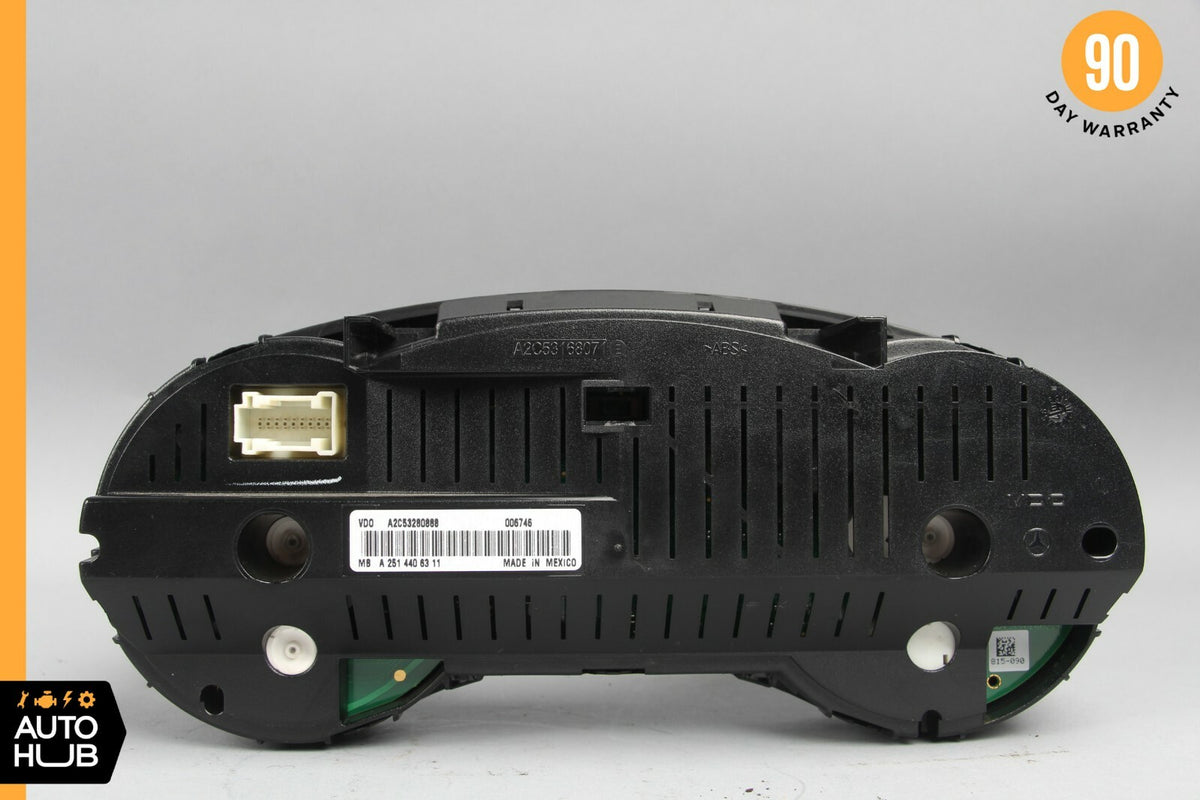 08-13 Mercedes W251 R350 R500 Instrument Cluster Speedometer 2514406311 OEM 138k - photo 7