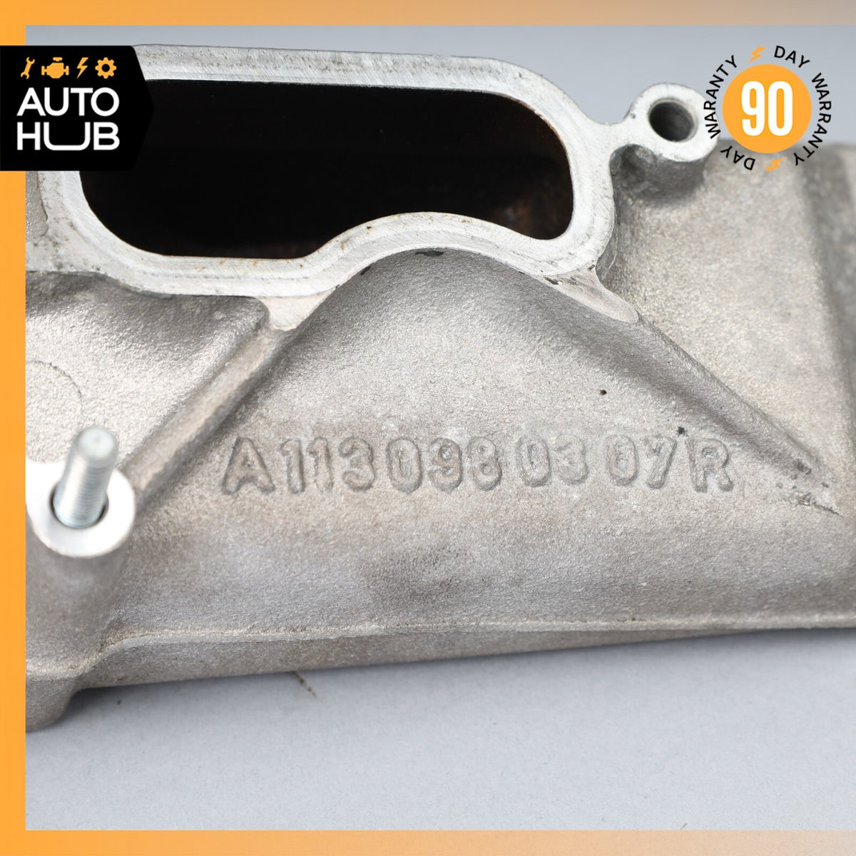 Mercedes R230 SL55 S55 E55 AMG Left Engine Kompressor Air Intake Manifold OEM - photo 12