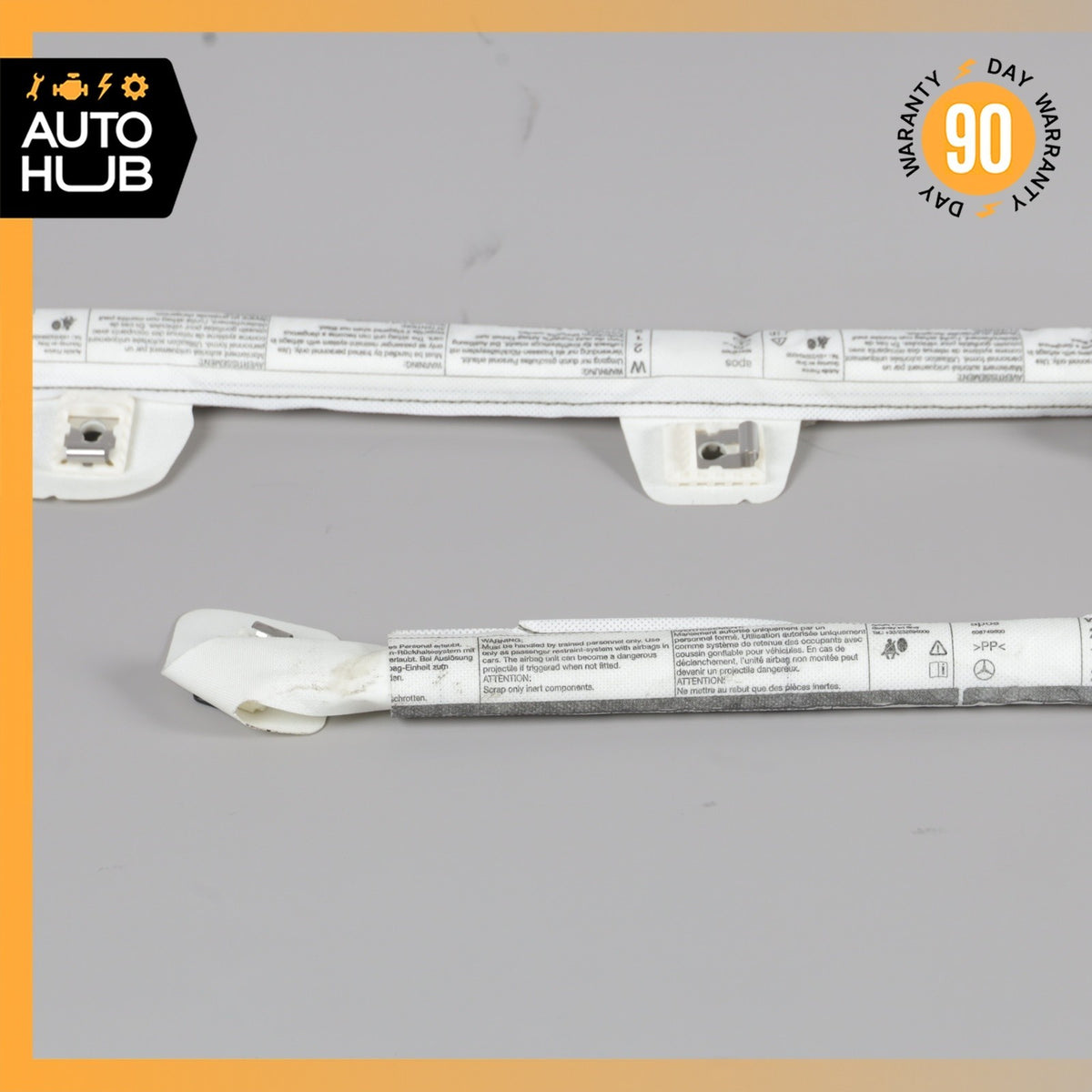 10-16 Mercedes W212 E350 E250 Sedan Roof Curtain Air Bag Right Side OEM - photo 7