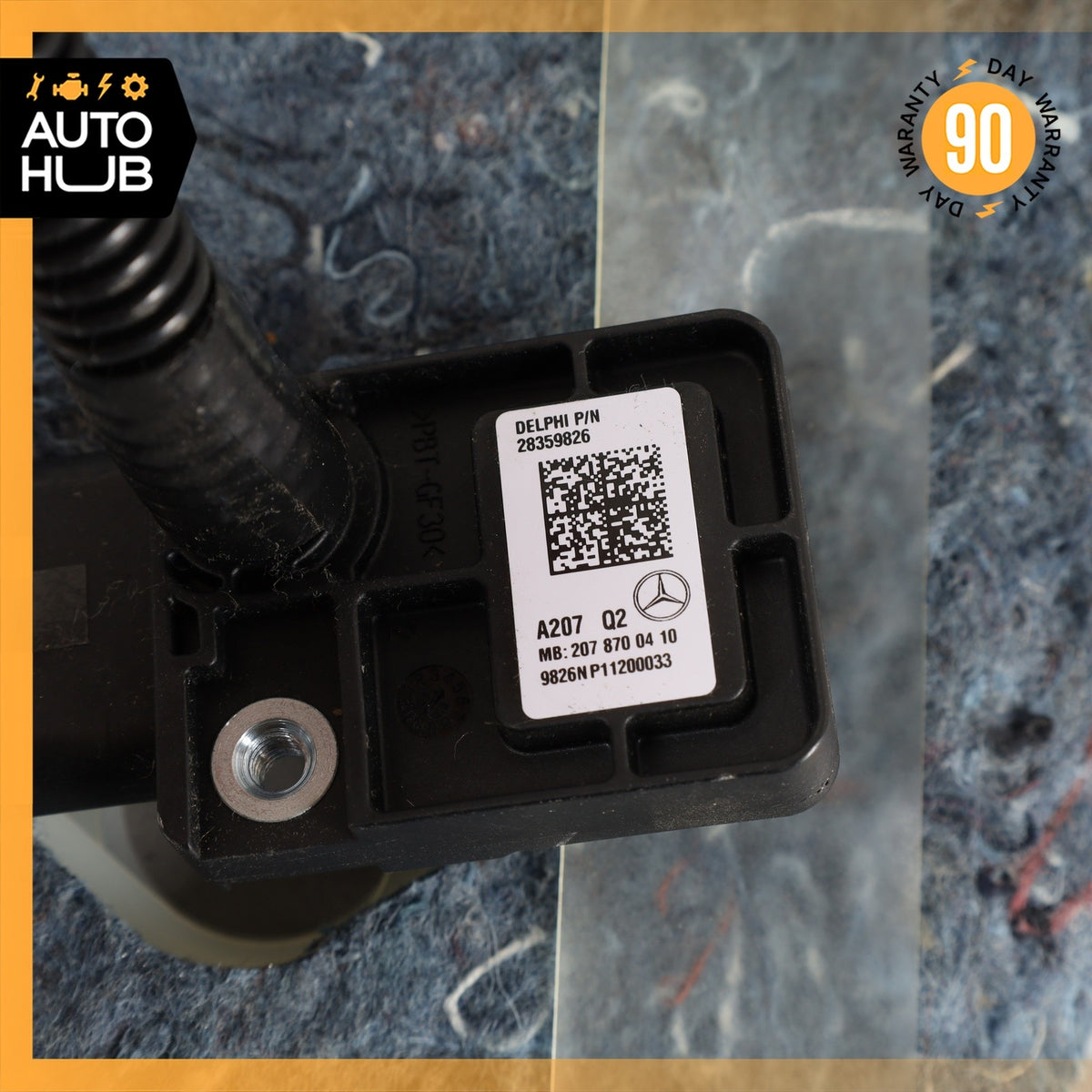 Mercedes W207 E350 Seat Occupancy Sensor SRS Mat 2078700410 OEM - photo 14