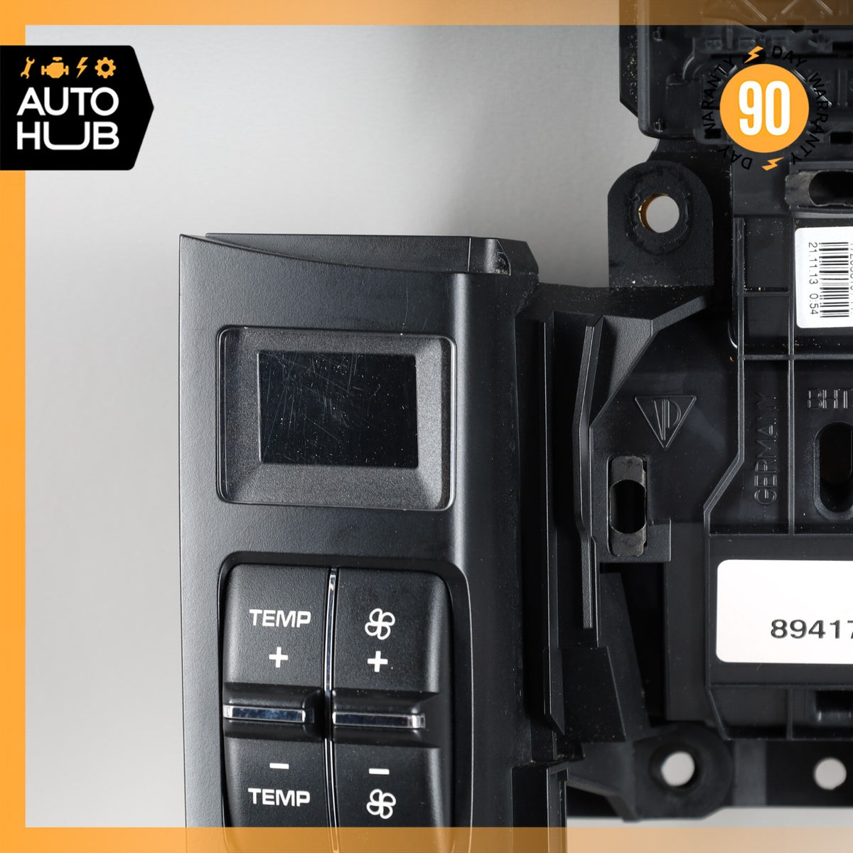 14-16 Porsche Panamera 970 Rear Console Climate Control Switch Control OEM - photo 4
