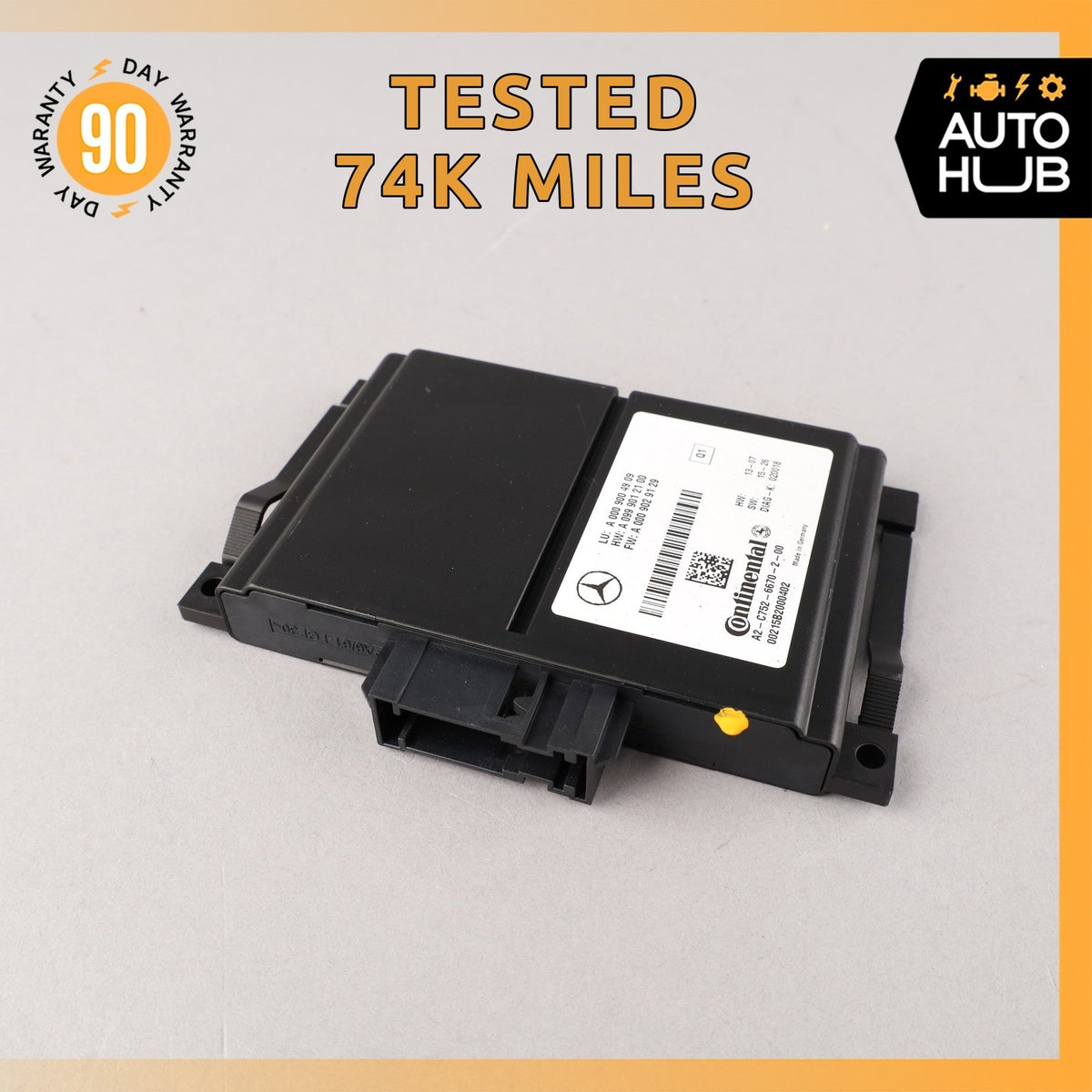 16-17 Mercedes W222 S550 S600 Blind Spot Radar Control Module OEM 74k - photo 1