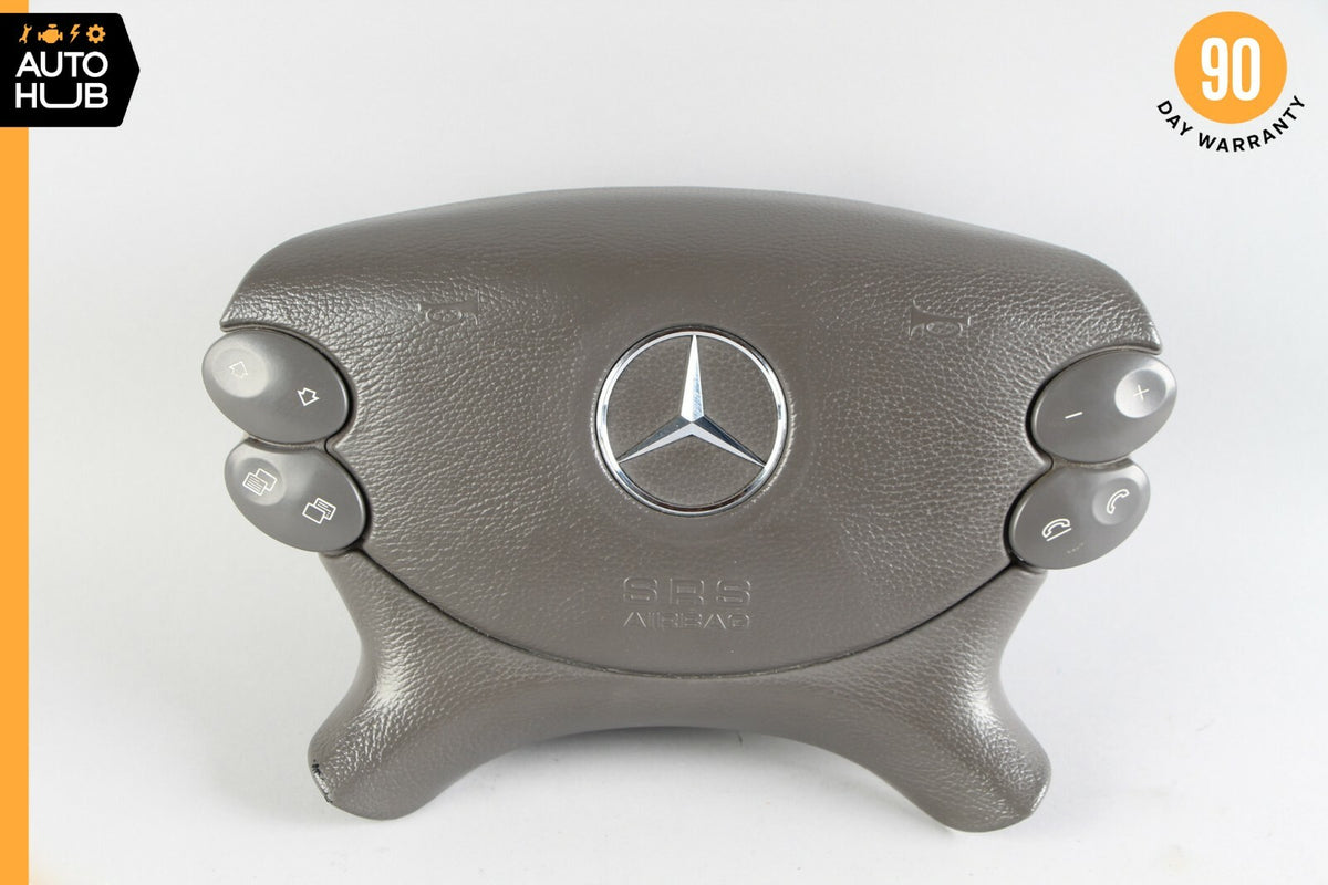Mercedes W211 E350 CLS550 SL500 Steering Wheel Airbag Air Bag Gray OEM - photo 1