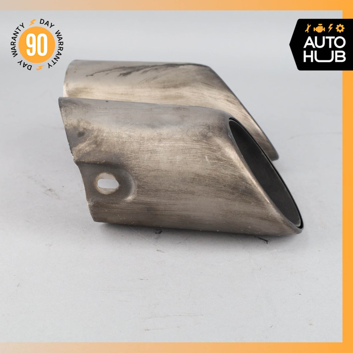 14-16 Porsche Panamera 970 Right Exhaust Mufflers Muffler Tips Set OEM 86k - photo 6