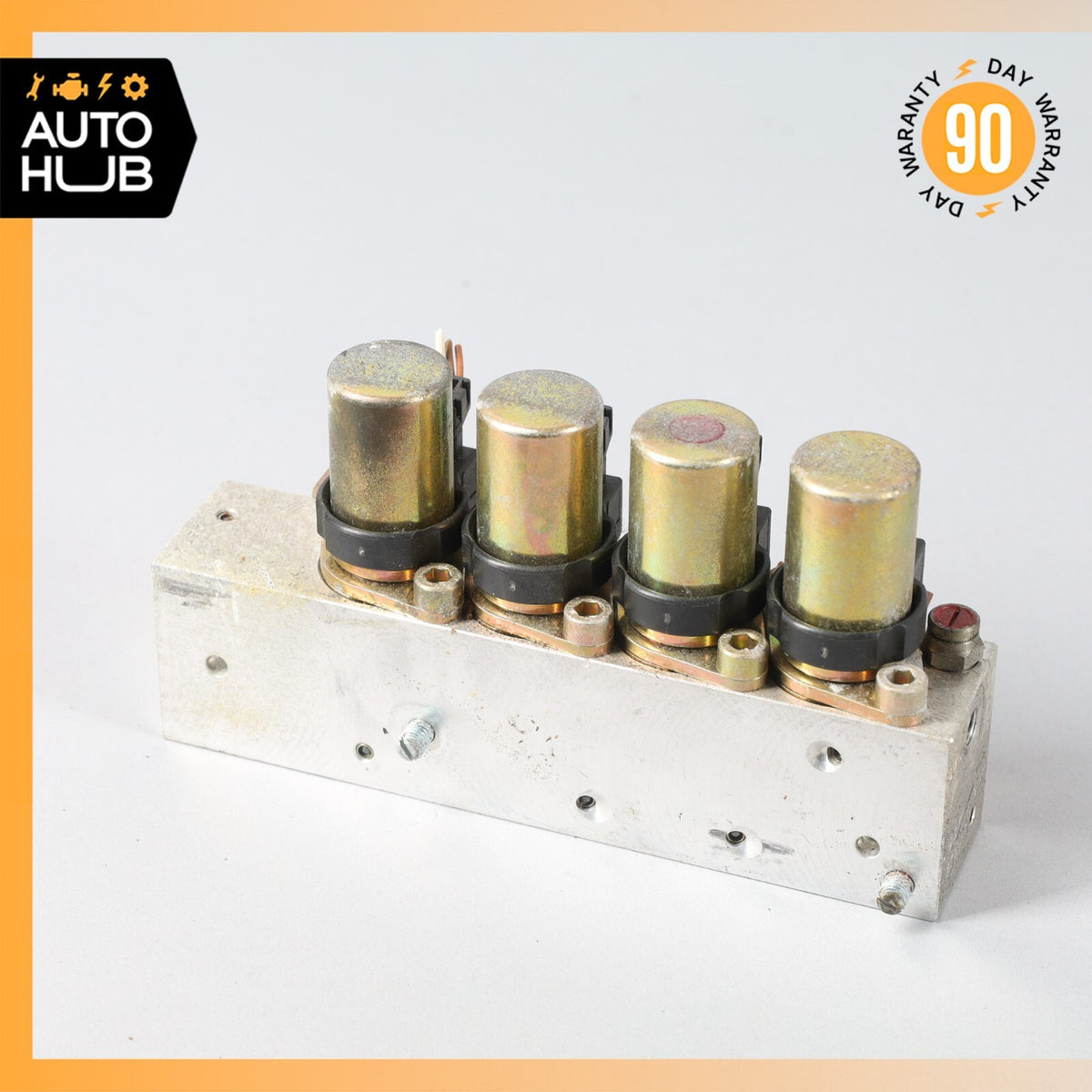 90-02 Mercedes R129 SL600 300SL Left Side Top Hydraulic Valve Block Solenoid OEM - photo 5