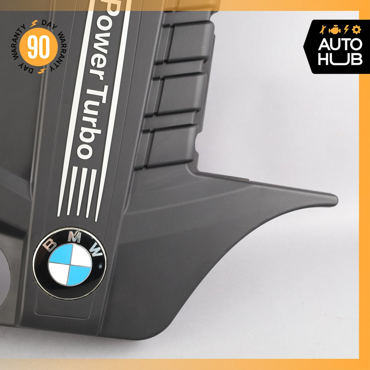 10-19 BMW F15 X5 535i N55 Engine Motor Upper Cover Panel Trim 11127607447 OEM - photo 5