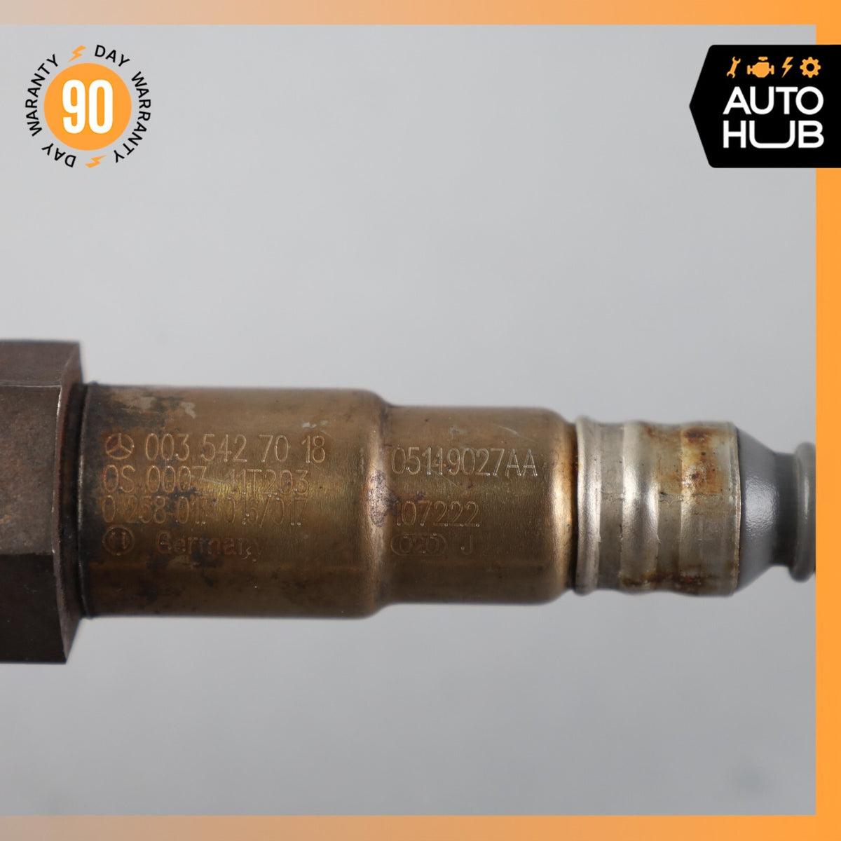 Mercedes W204 C300 SL550 E550 Oxygen O2 Sensor Lambda 0035427018 OEM - photo 12