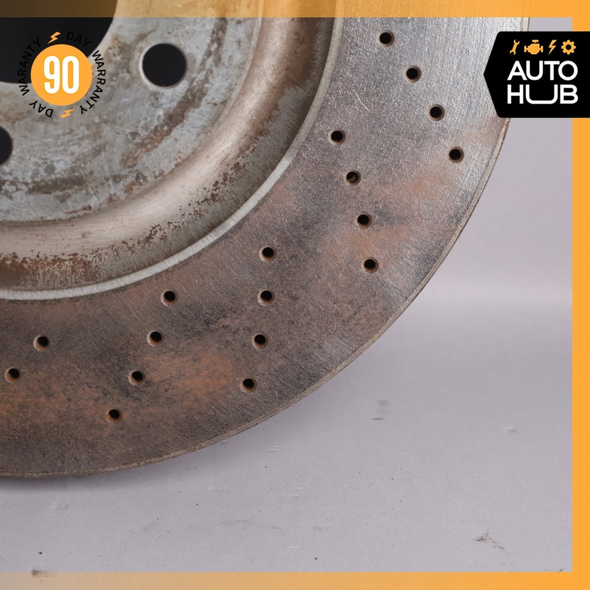 Mercedes R230 SL55 SL65 AMG SL600 CL550 Front Brake Rotors 2304210712 OEM 76k - photo 11