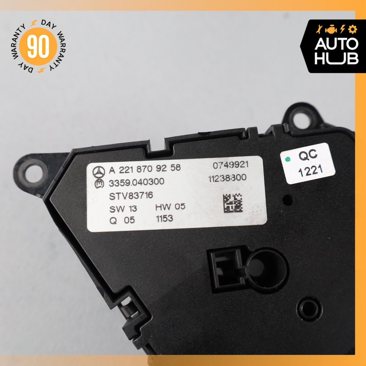 07-14 Mercedes W221 S550 CL550 Front Left Driver Seat Control Memory Switch OEM - photo 11