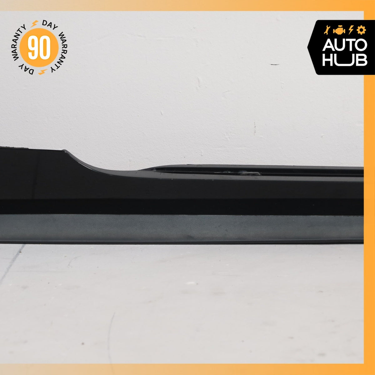 18-19 Audi B9 A5 S5 Right Side Skirt Rocker Panel Black OEM - photo 3