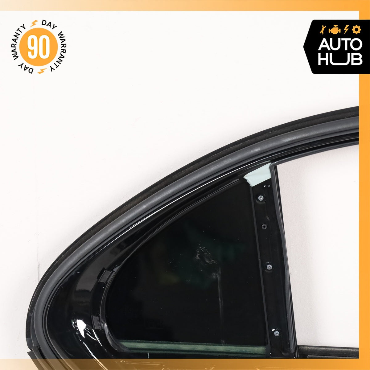 17-23 Mercedes W213 E300 E400 Rear Left Driver Side Door Shell Black OEM 84k - photo 12