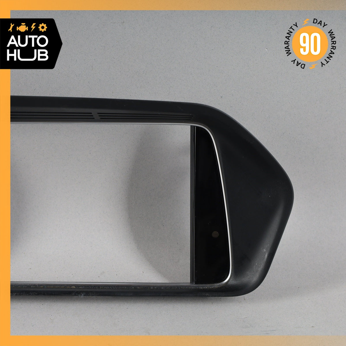14-17 Mercedes W207 E350 E550 Dashboard Display Screen Trim Bezel Cover OEM - photo 3