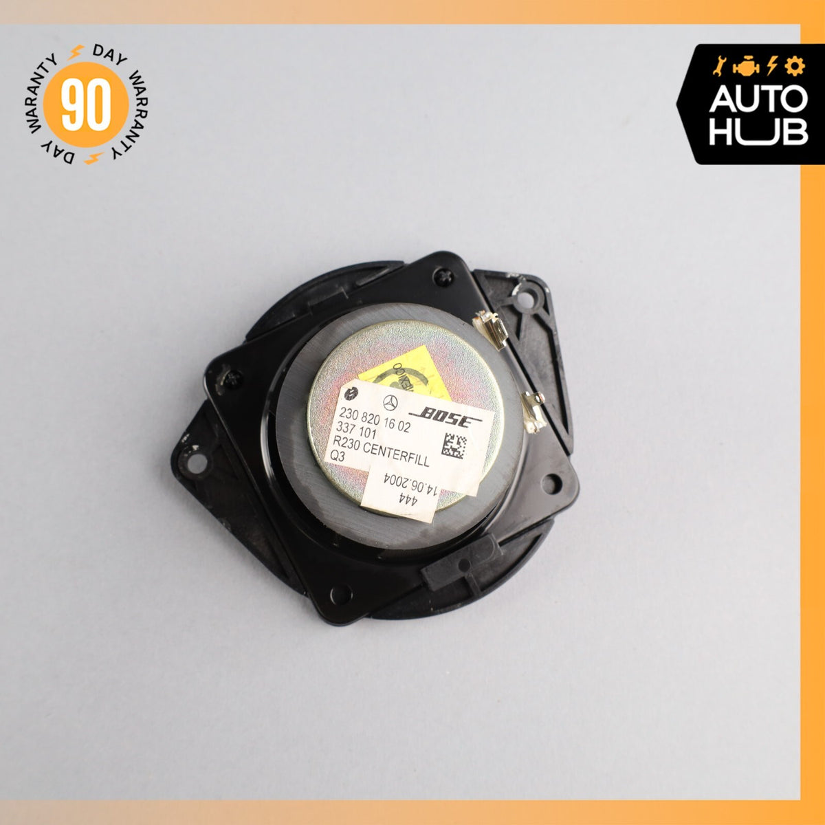 03-08 Mercedes R230 SL500 SL55 Dashboard Dash Center Audio Speaker Bose OEM - photo 7
