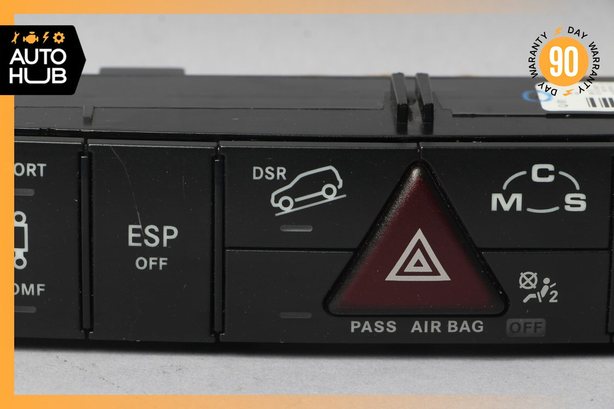 07-11 Mercedes W164 ML63 AMG Center Console Control Switch Panel 1648700358 OEM - photo 3