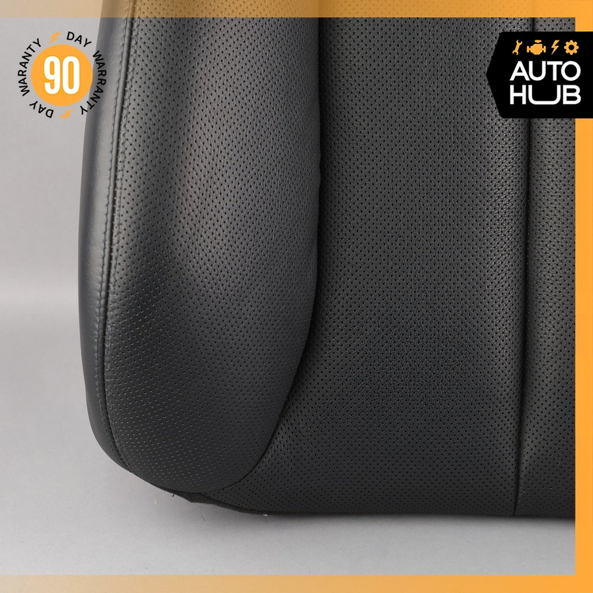 01-02 Mercedes W215 CL500 Front Right Passenger Top Upper Seat Cushion Black OEM - photo 5