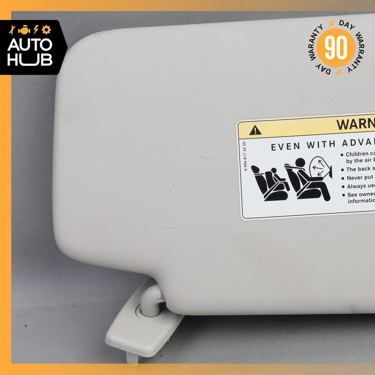Mercedes W242 B250e Left Side Sunvisor Sun Visor OEM - photo 3