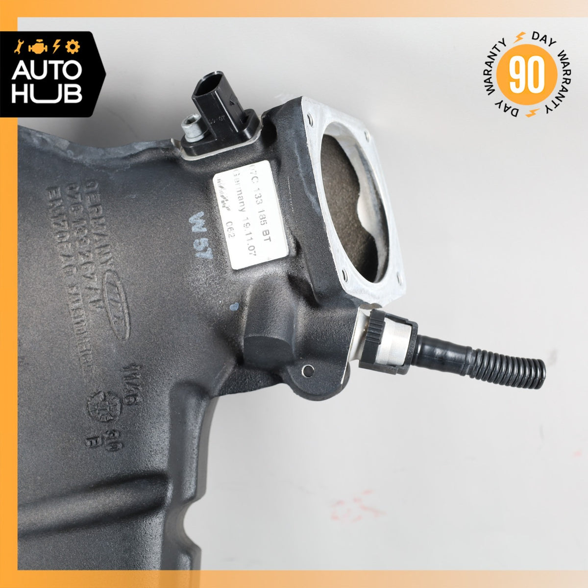 08-15 Bentley Continental GT Speed 6.0L Engine Motor Air Intake Manifold OEM 87k - photo 16