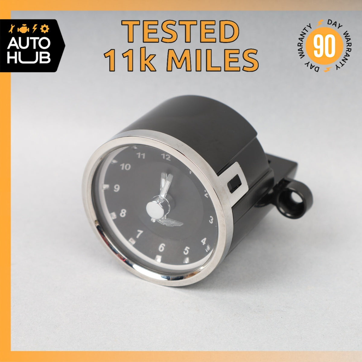 05-19 Aston Martin Rapide DB9 DBS Vantage Center Dashboard Analog Clock OEM 11k - photo 1