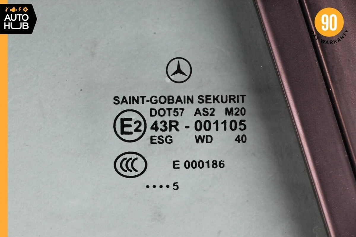 05-11 Mercedes R171 SLK280 SLK350 SLK55 Quarter Window Glass Rear Right Side OEM - photo 11