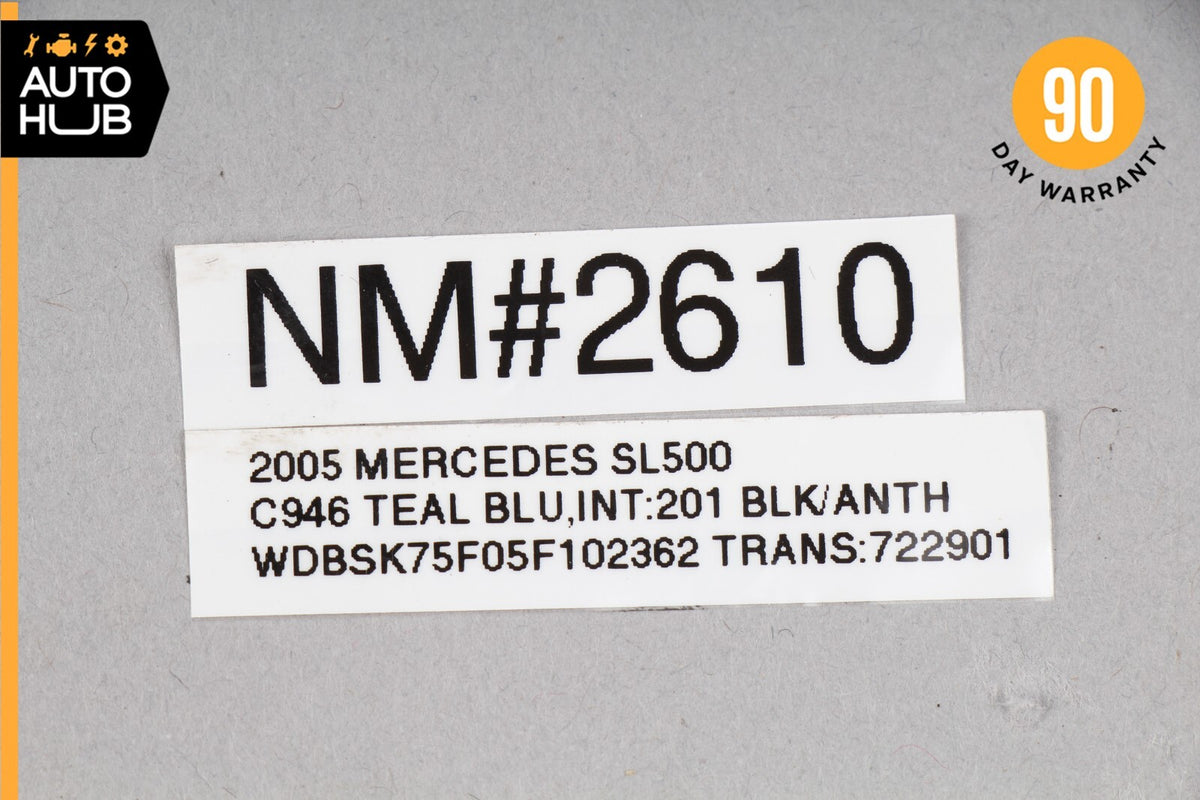 00-12 Mercedes R230 SL500 CL55 CL500 Front Lumbar Control Switch 2208000878 OEM - photo 8