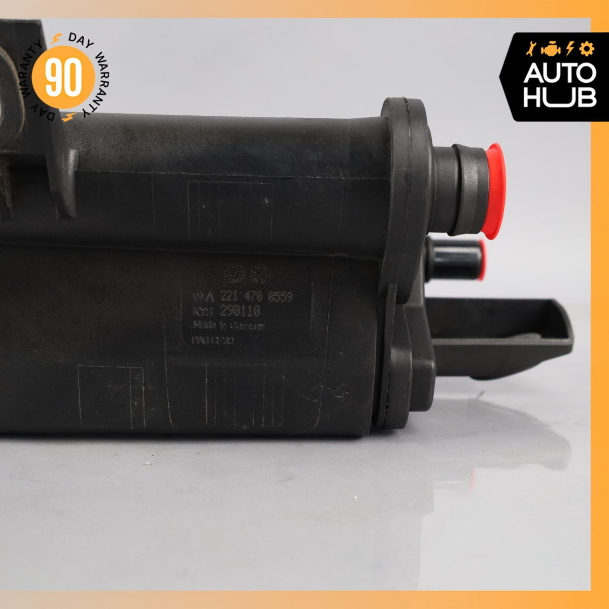 10-13 Mercedes W221 S400 Hybrid EVAP Fuel Evaporator Box Charcoal Canister OEM - photo 8