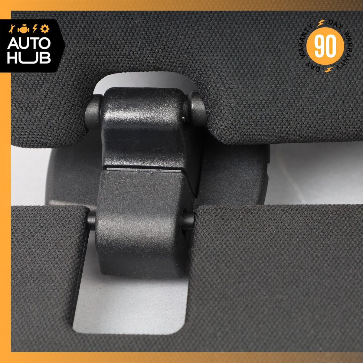 Mercedes W222 S550 S600 Right Side Sun Visor Shade Sunvisor Black OEM - photo 7