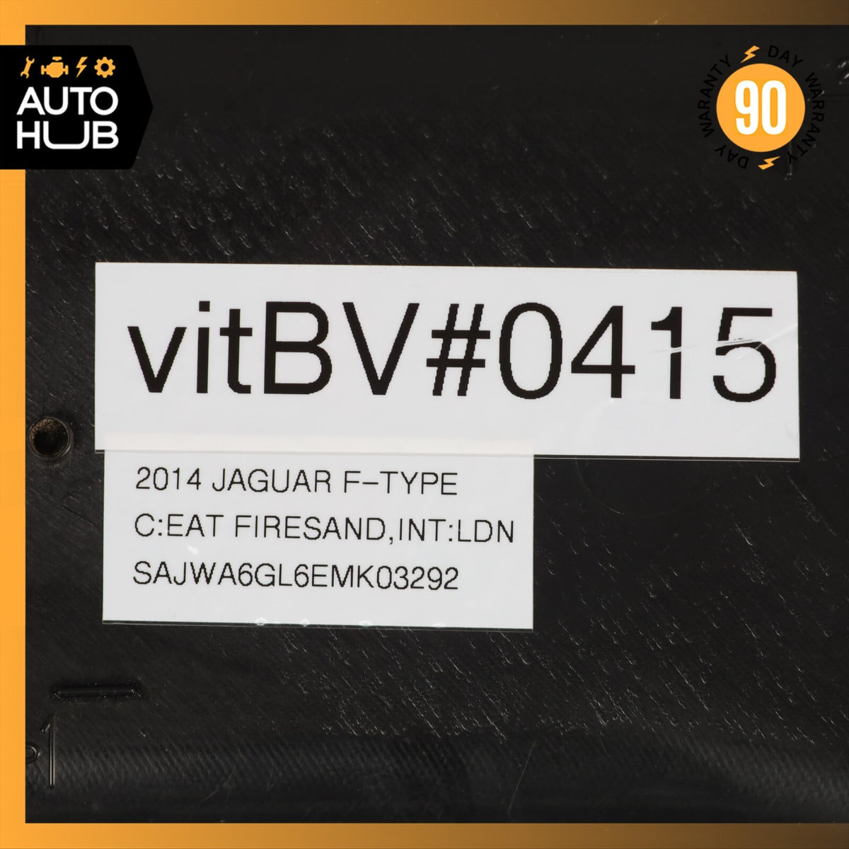 14-20 Jaguar X152 F-Type Convertible Front Window Upper Headliner Trim Panel OEM - photo 24