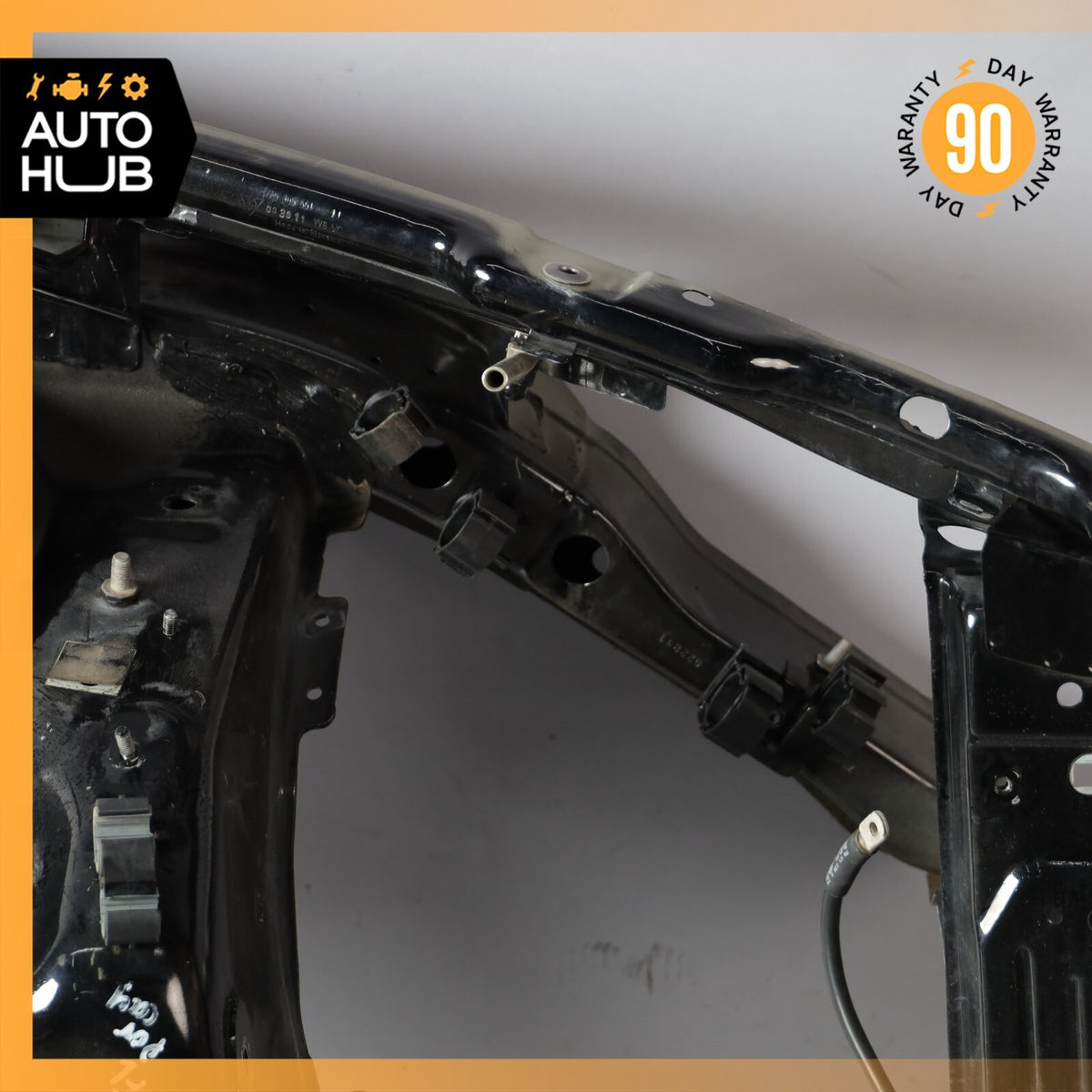 11-14 Porsche Cayenne 958 Hybrid S Front Left Frame Apron Beam Inner Fender OEM - photo 3