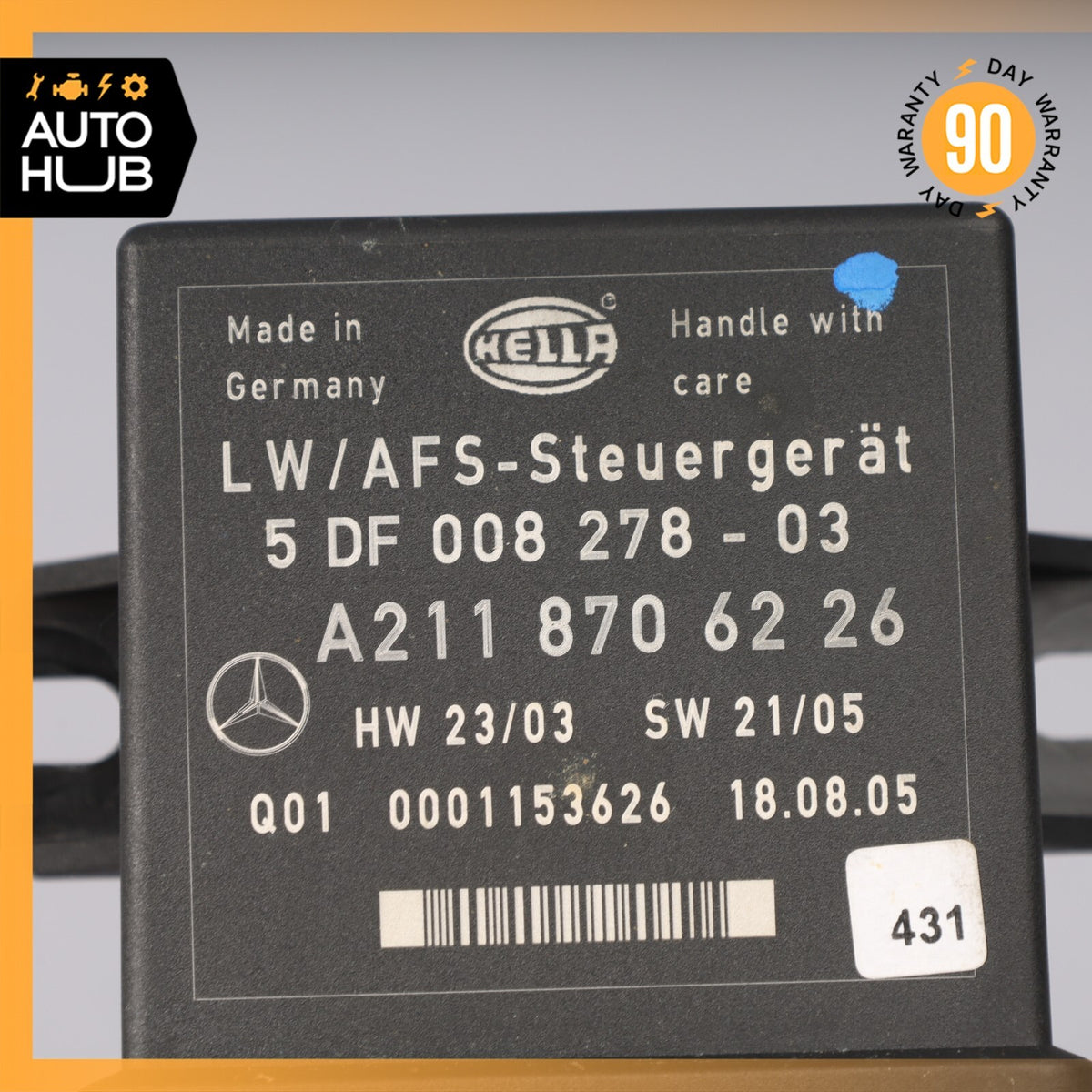 05-12 Mercedes W251 R500 ML63 AMG E350 Headlight Control Module 2118706226 OEM - photo 6