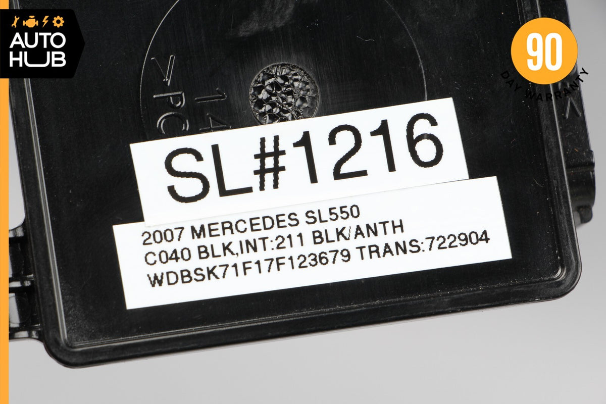 07-12 Mercedes R230 SL550 SL63 AMG Seat Occupancy Sensor Mat SRS Module OEM - photo 7