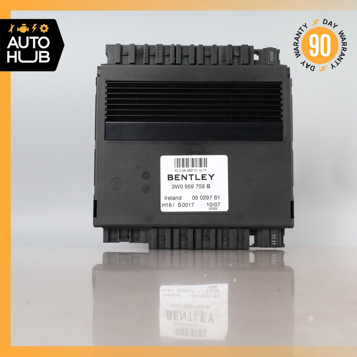 03-11 Bentley Continental GTC GT Front Right Side Seat Control Module OEM 40k - photo 5