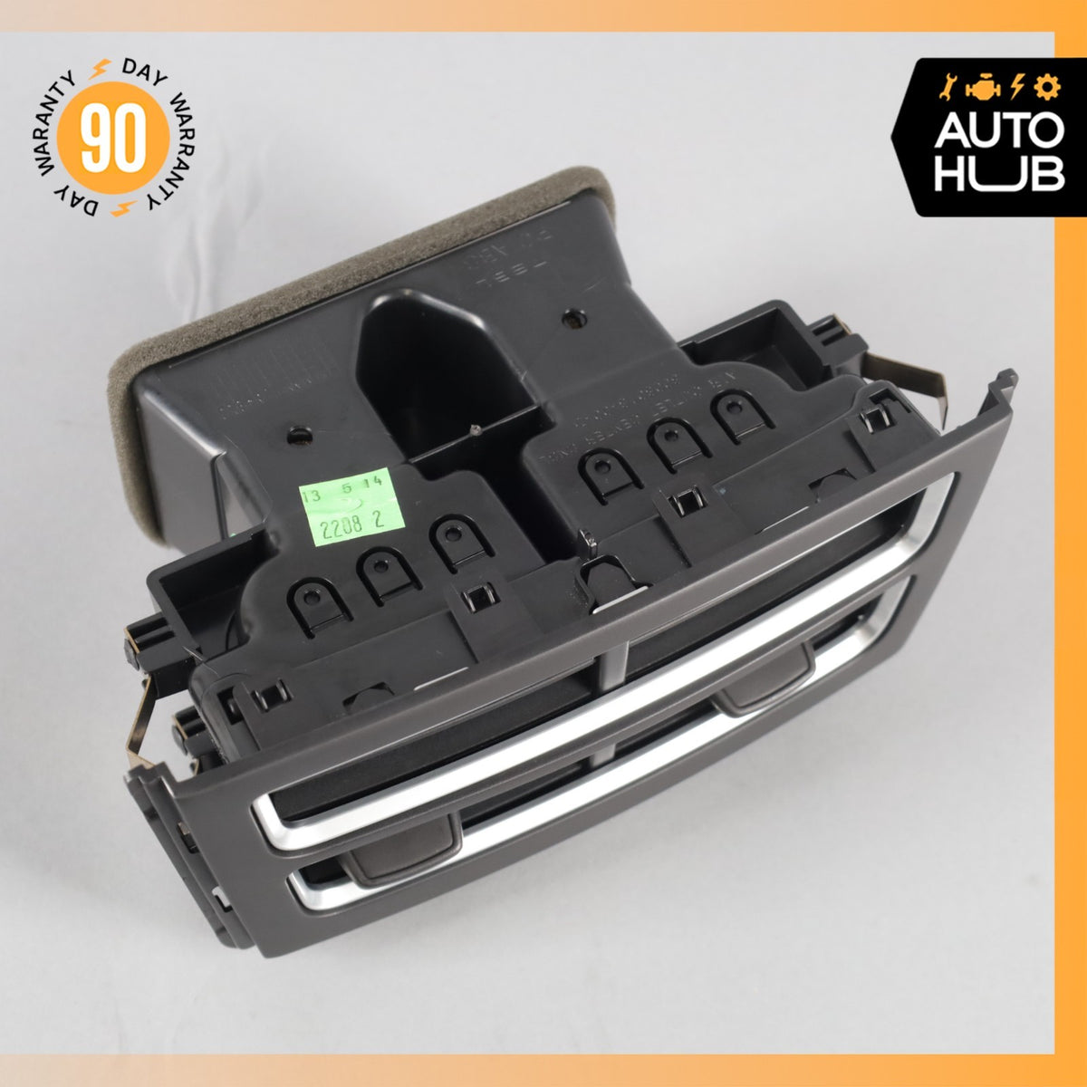 12-15 Tesla Model S Front Dashboard Center Dual A/C AC Air Vent 600601600D OEM - photo 3