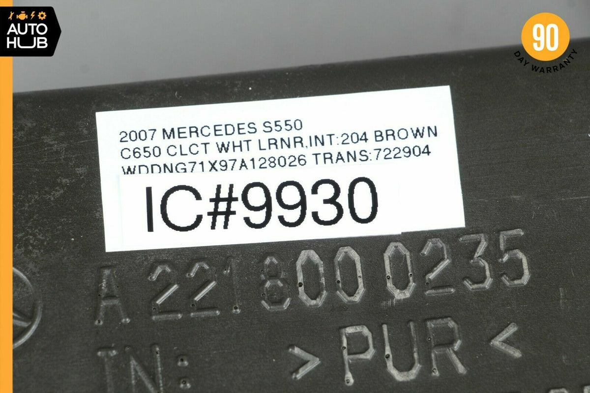 07-13 Mercedes W221 S550 Trunk Lid Locking Hydraulic Pull Down Pump w/ Foam Case - photo 12