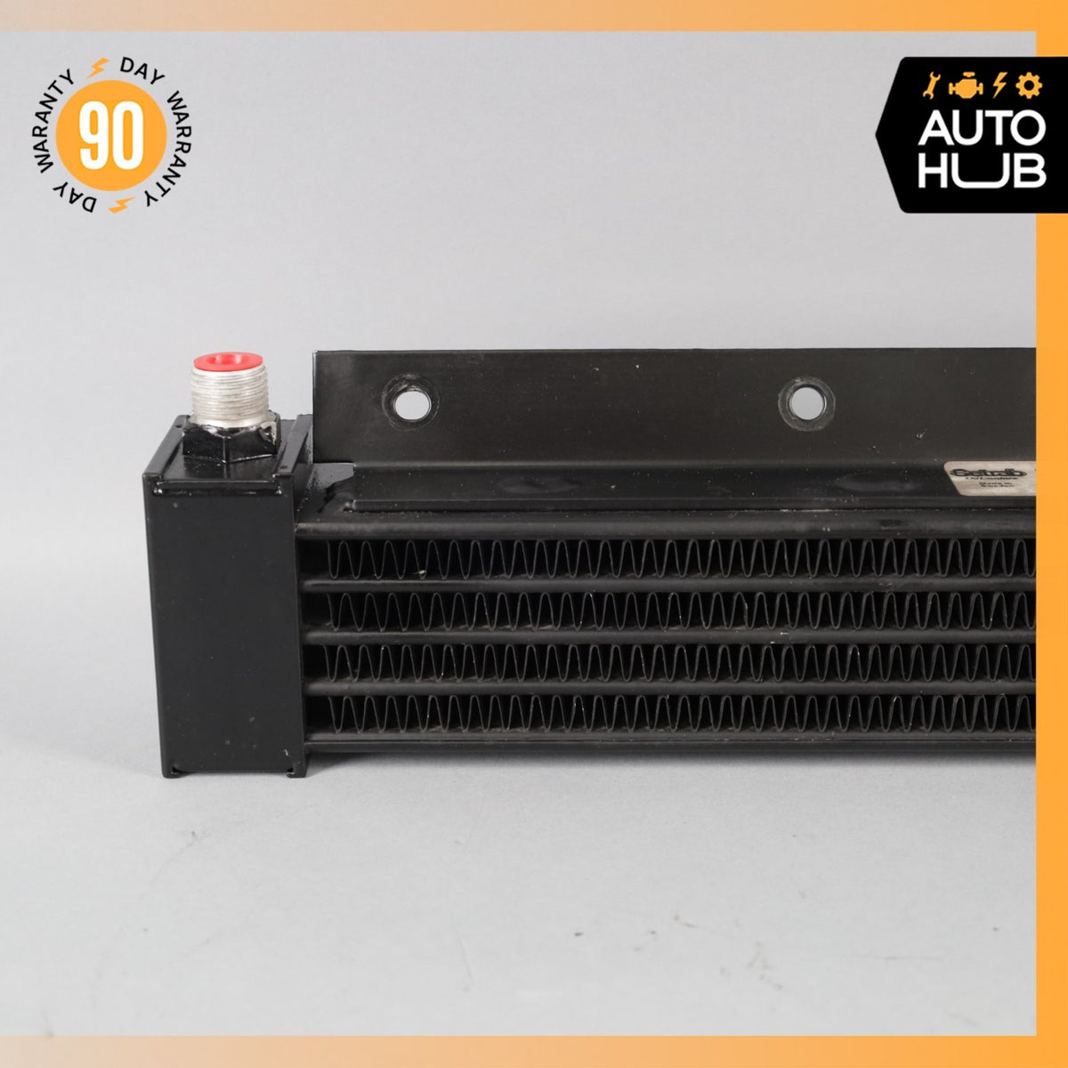 06-17 Aston Martin V8 Vantage Transmission Oil Cooler Radiator 6G337869BB OEM - photo 4