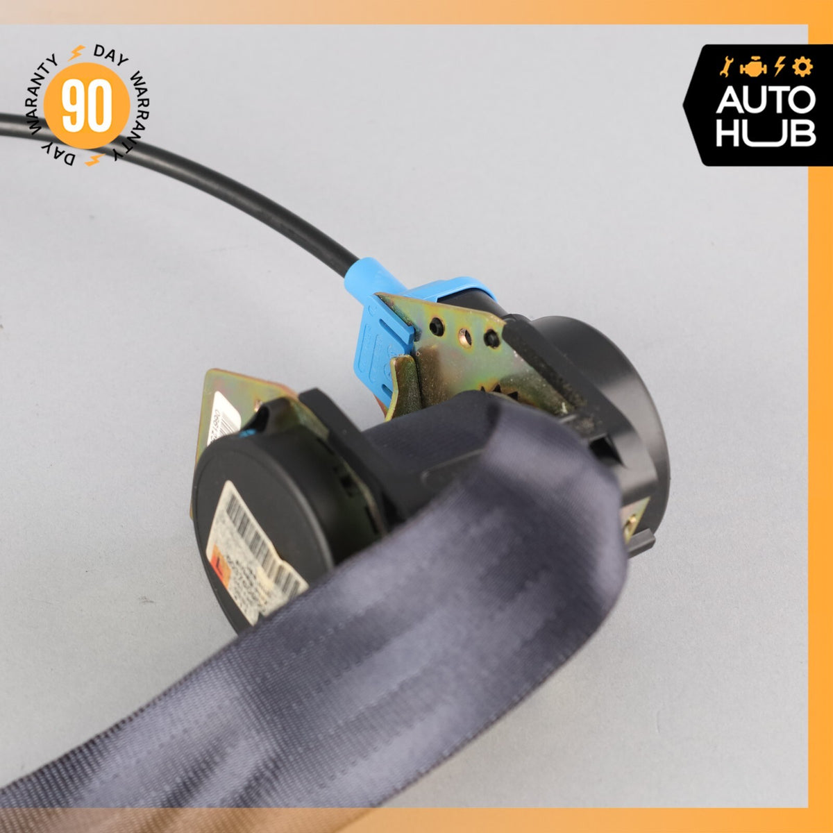 03-06 Bentley Continental GT Front Left Driver Side Seat Belt Blue OEM 65k - photo 4