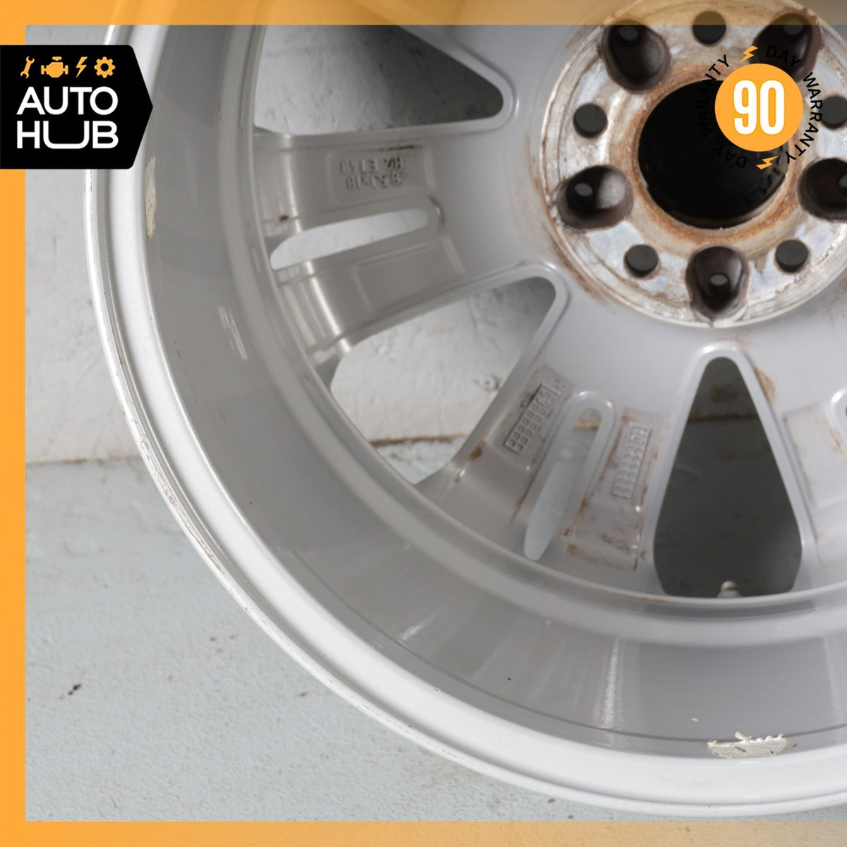 Mercedes W221 S400 S550 CL550 8.5 x 18 18" Wheel Rim Silver 2214017402 OEM - photo 19