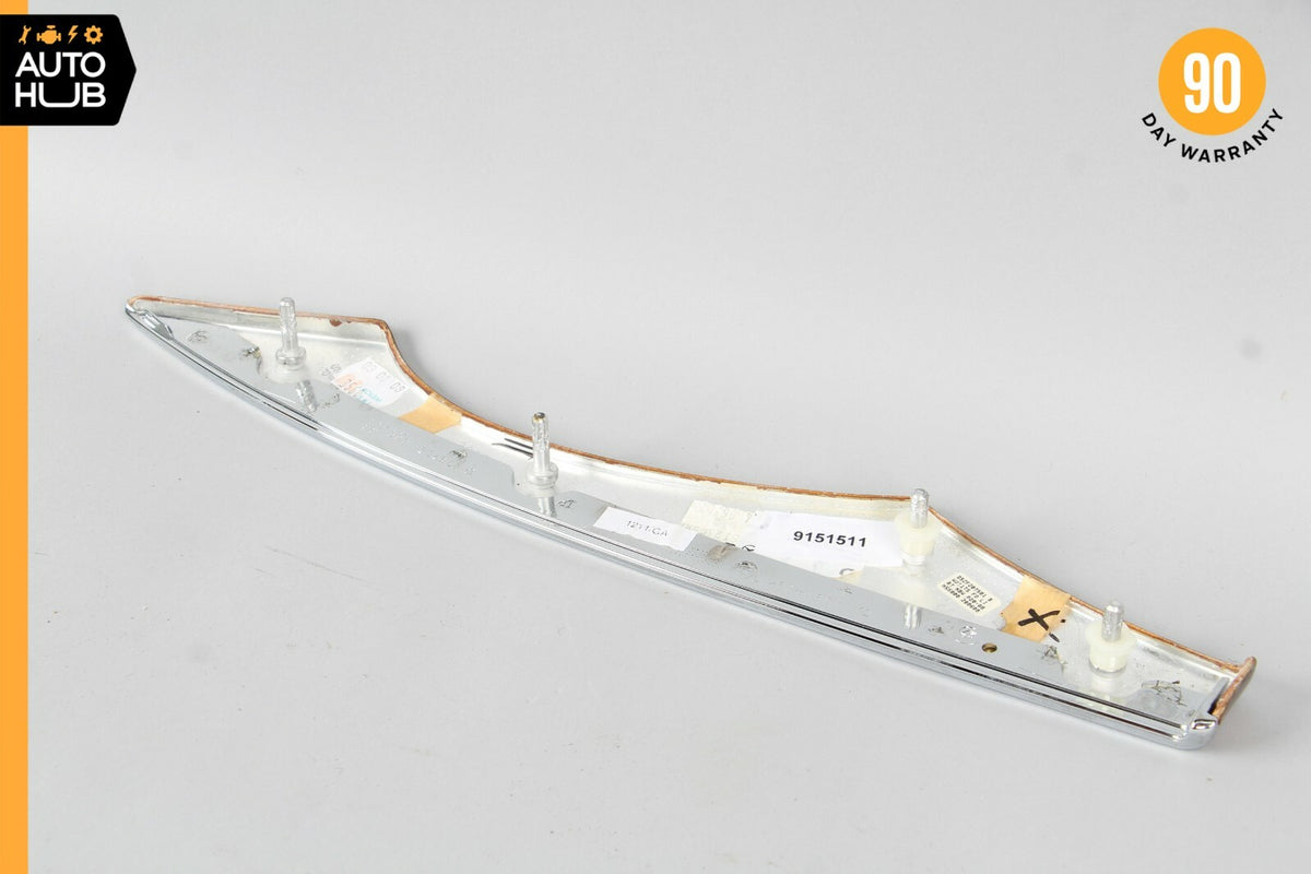 03-09 Mercedes W211 E320 E500 E550 Rear Left Driver Side Door Trim Wood OEM - photo 6