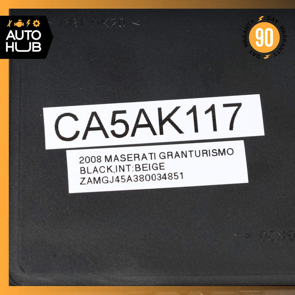 08-12 Maserati GranTurismo M145 AWS Advanced Weight System Control Module OEM - photo 9