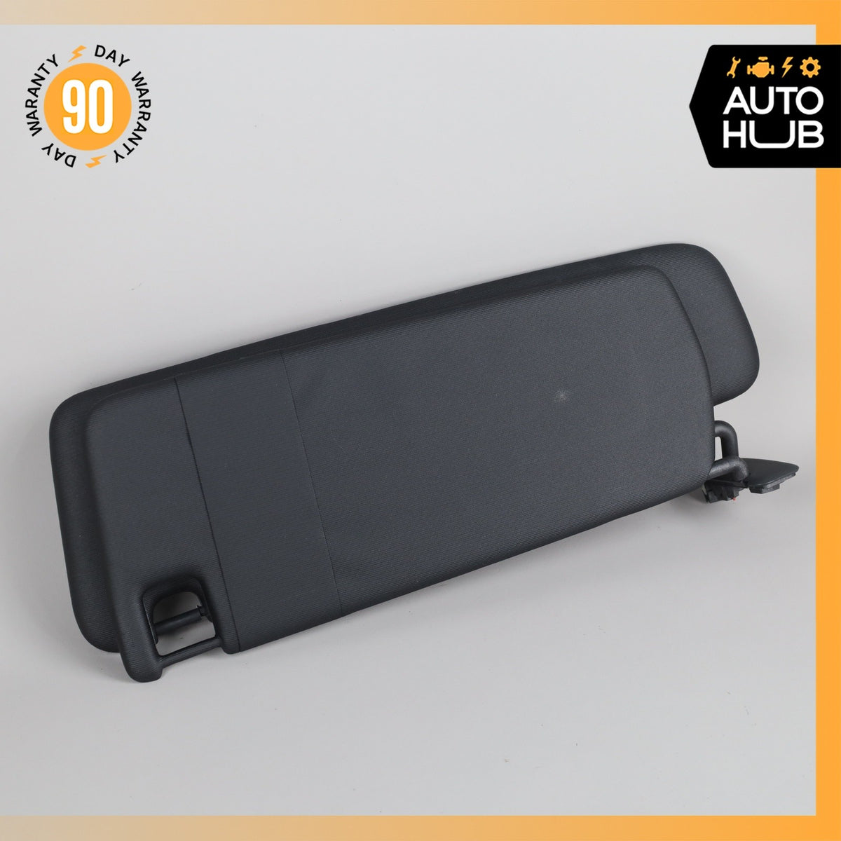 11-18 Porsche Cayenne 958 VR6 Sun Visor Sunvisor Front Right Side Black OEM - photo 1