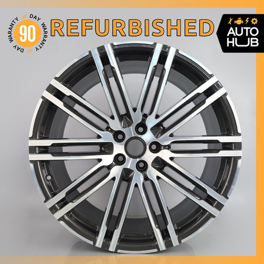Porsche Macan 95B S Turbo 9.0 X 21 21" Front Wheel Rim 95B601025T OEM - photo 1